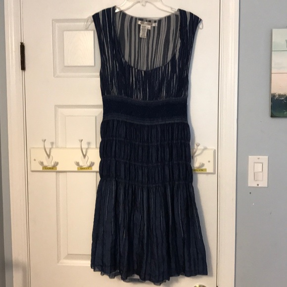 Max Studio Blue Dress - Picture 1 of 8
